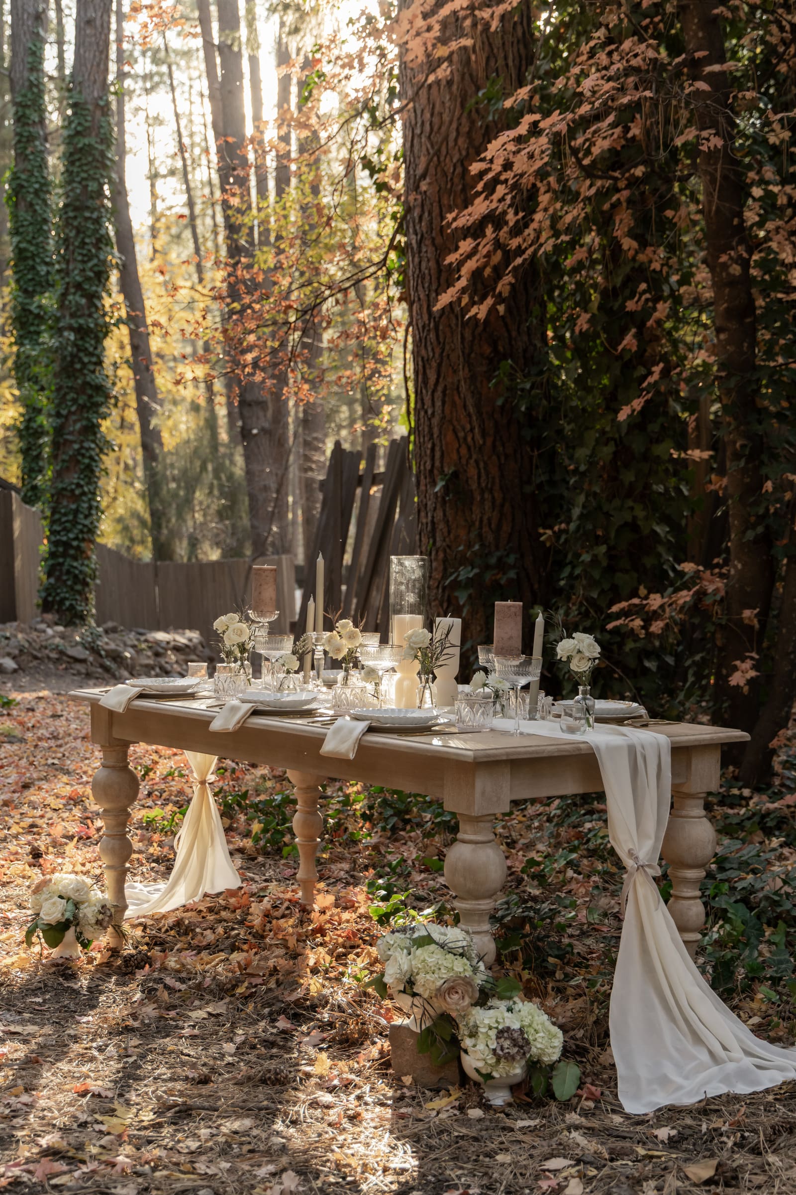 Styled tablescape